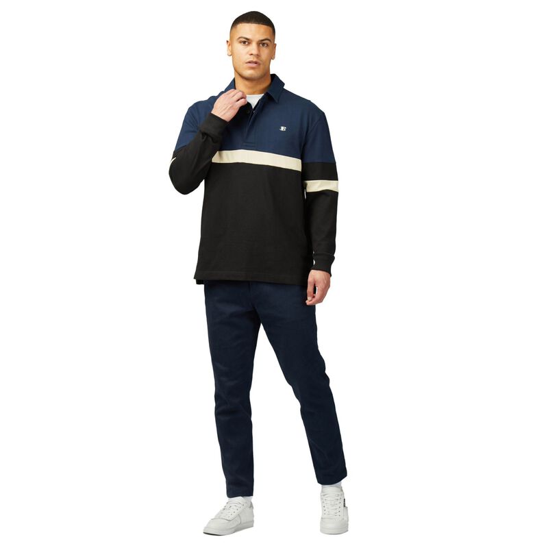 Ben Sherman Colour Block Rugby image number 3